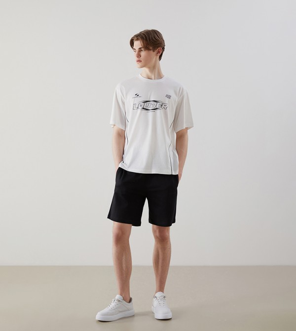 Solid Standard Fit Shorts