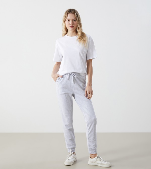 Drawstring Waist Joggers