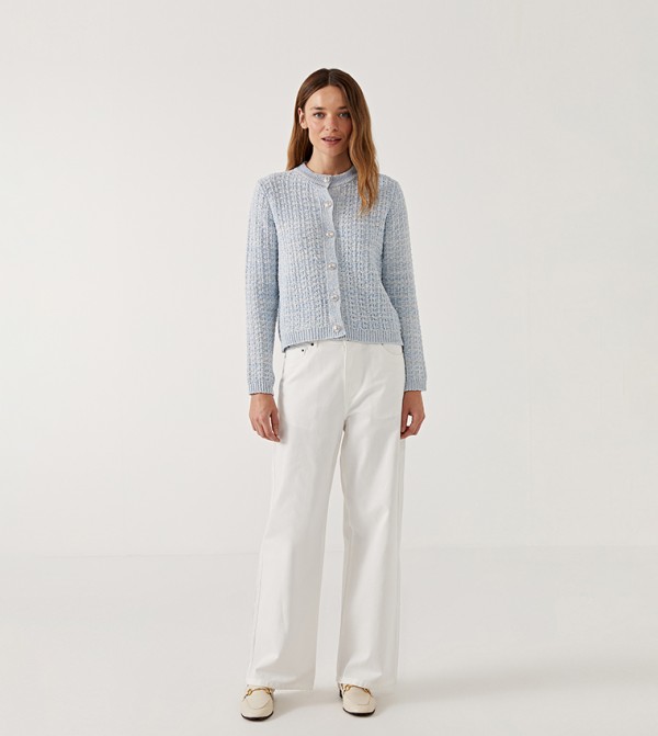 Solid Straight Fit Pants