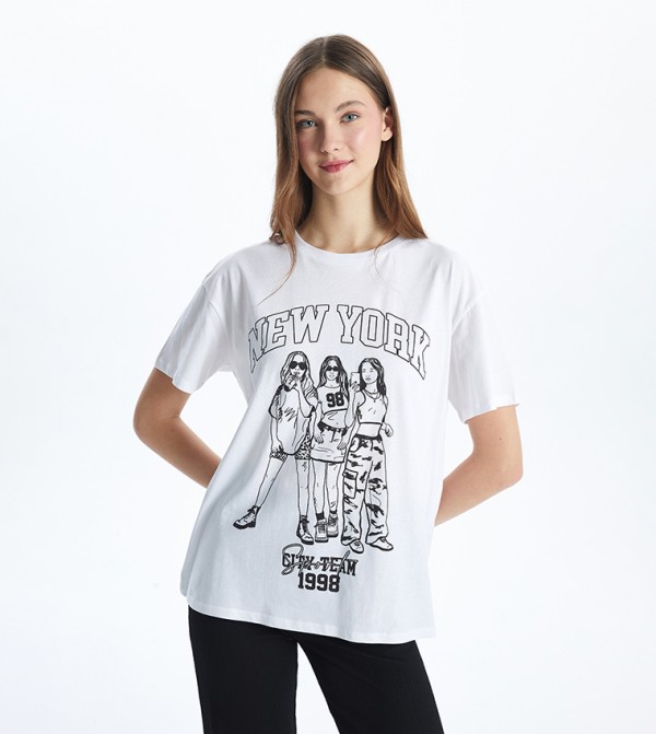 Printed Short Sleeves T-Shirt