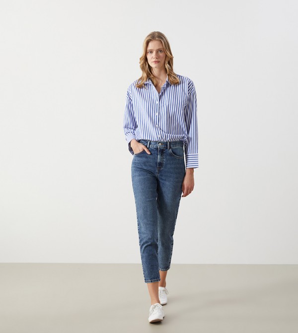 Washed Slim Fit Jeans