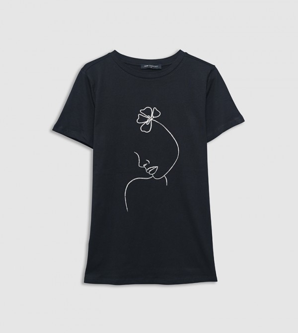 Printed Short Sleeves T-Shirt