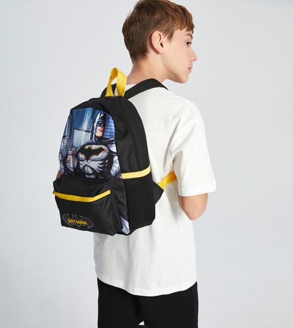 Batman Printed Backpack