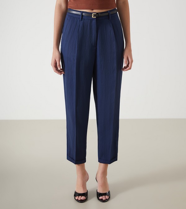 High Waist Slim Fit Pants
