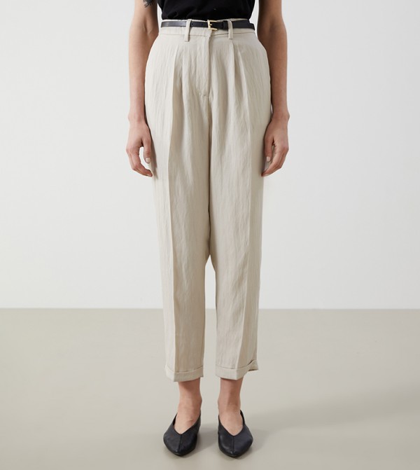 High Waist Slim Fit Pants