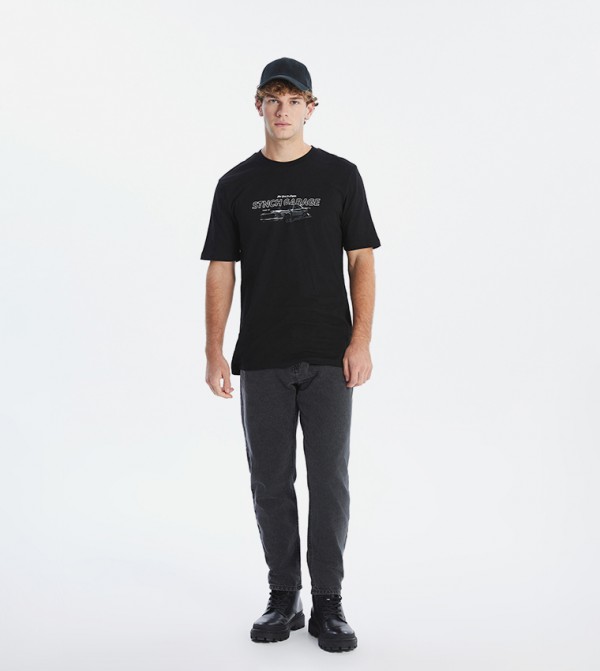 Printed Crew Neck T-Shirt