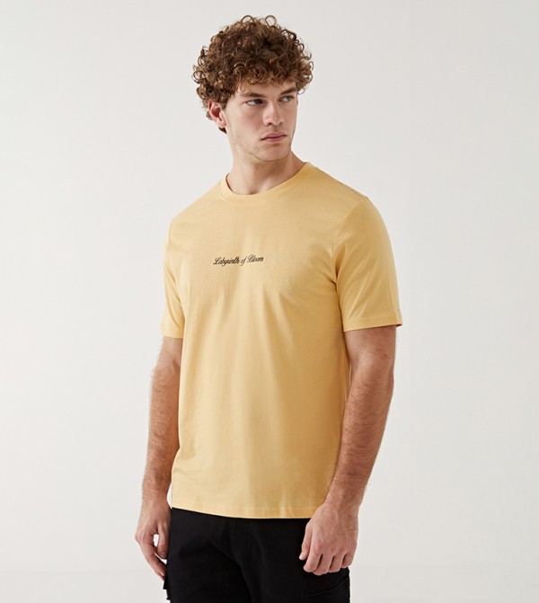 Printed Crew Neck T-Shirt