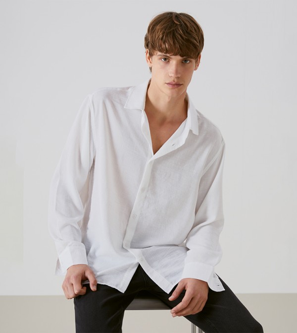 Solid Long Sleeves Shirt