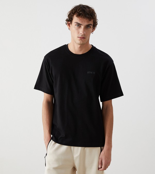 Printed Crew Neck T-Shirt