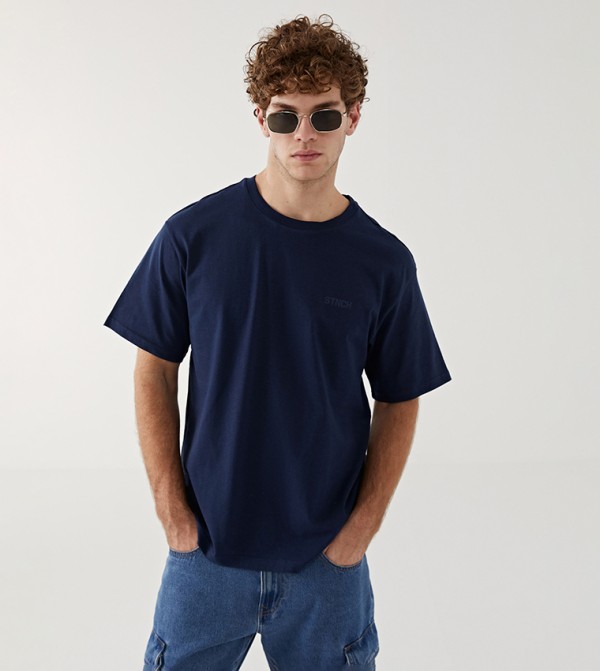 Printed Crew Neck T-Shirt