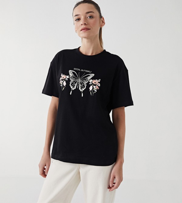 Printed Short Sleeves T-Shirt