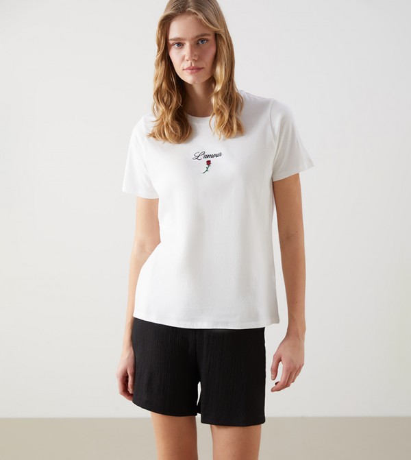 Printed Short Sleeves T-Shirt