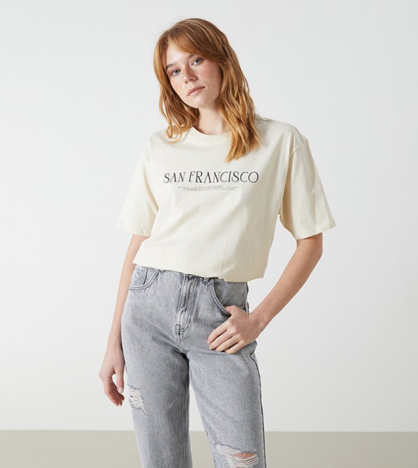 Printed Short Sleeves T-Shirt