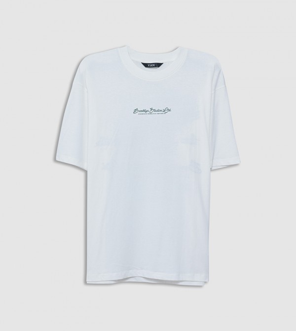 Printed Crew Neck T-Shirt