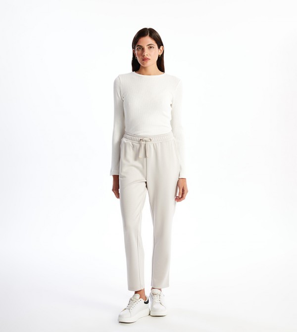 Elastic Waist Sweatpants