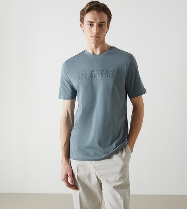 Printed Crew Neck T-Shirt
