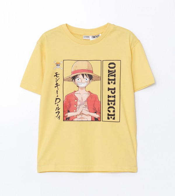Printed Crew Neck T-Shirt
