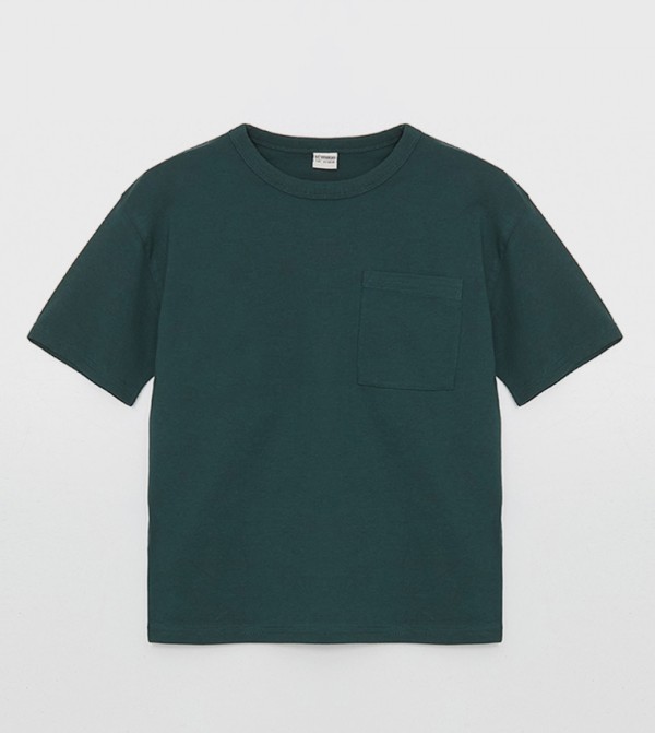 Solid Short Sleeves Casual T-Shirt