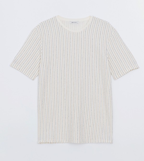 Striped Crew Neck T-Shirt
