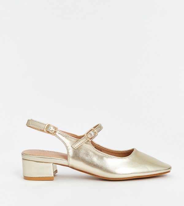 Pointed Toe Slingback Pumps