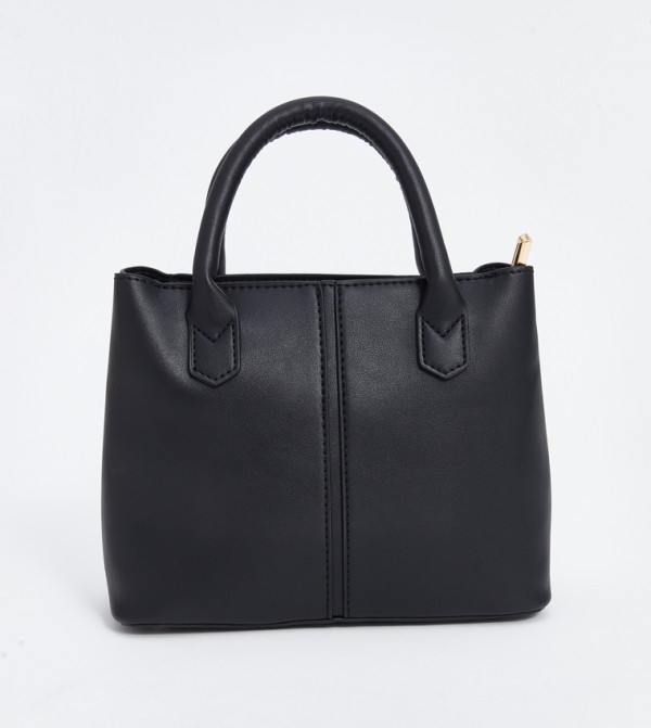 Solid Mini Satchel Bag