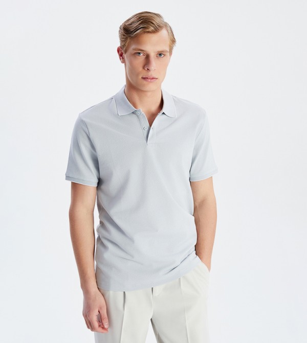 Solid Short Sleeves Polo T-Shirt