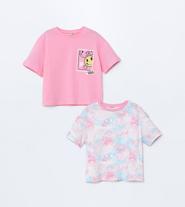 Printed Crew Neck T-Shirt