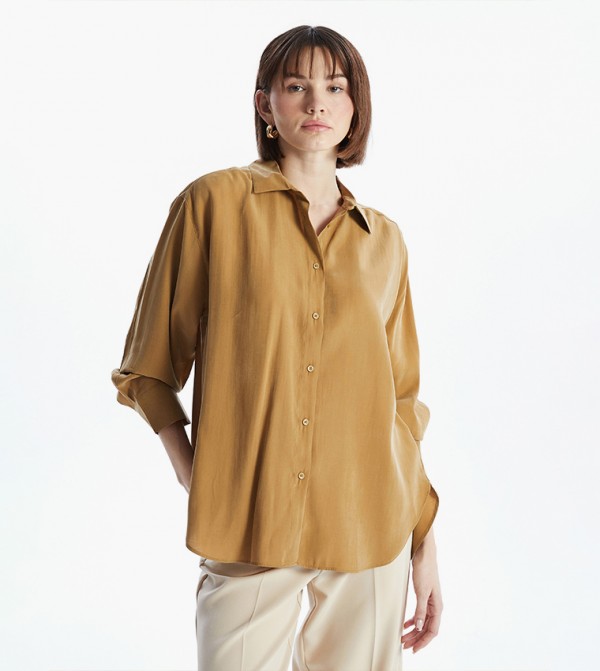 Solid Long Sleeves Shirt
