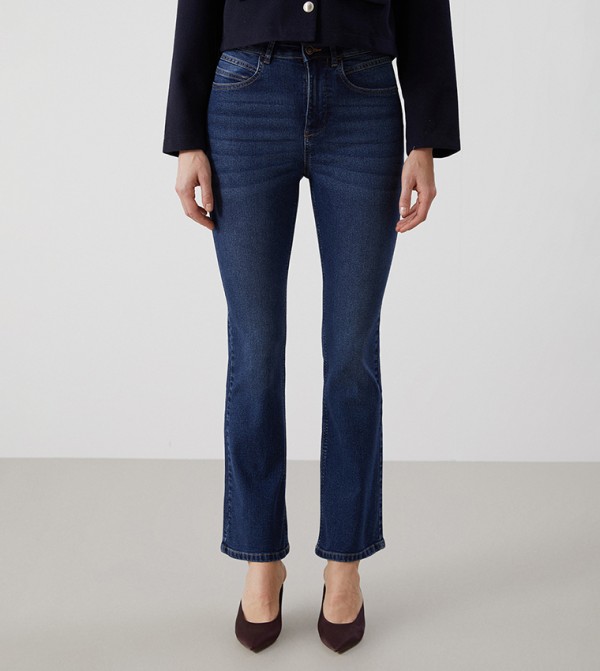 Mars High Waist Flared Jeans