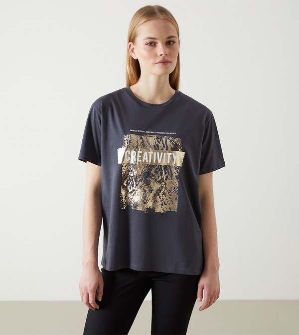 Printed Short Sleeves T-Shirt