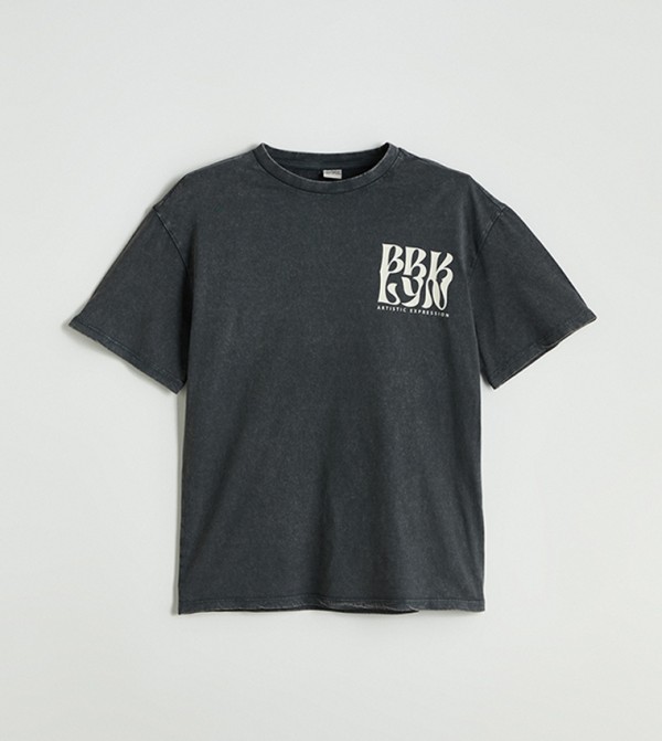 Printed Short Sleeves Casual T-Shirt