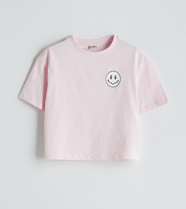 Printed Short Sleeves Casual T-Shirt