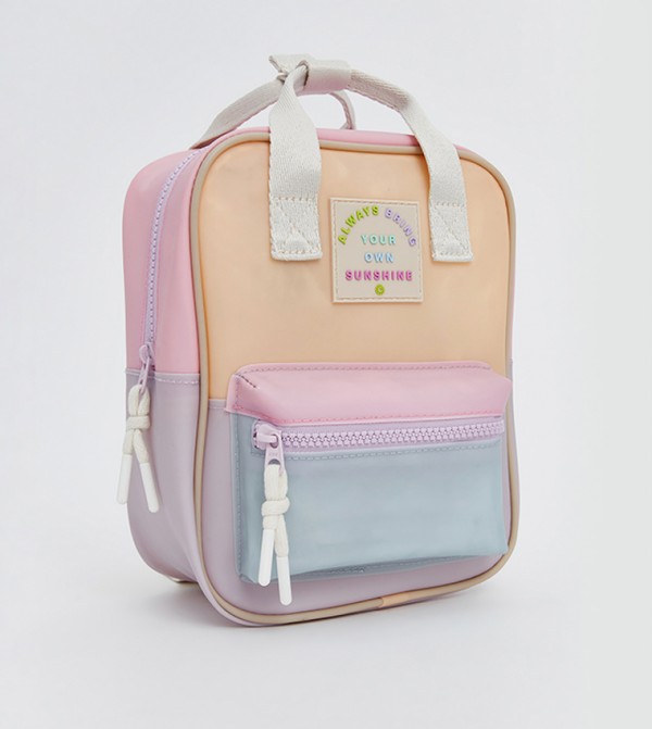 Color Block Backpack