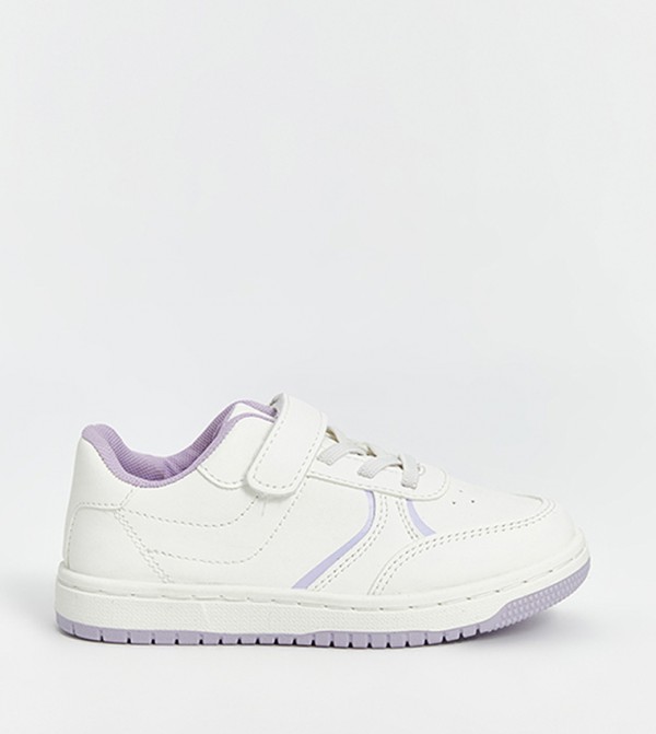 Round Toe Velcro Closure Sneakers