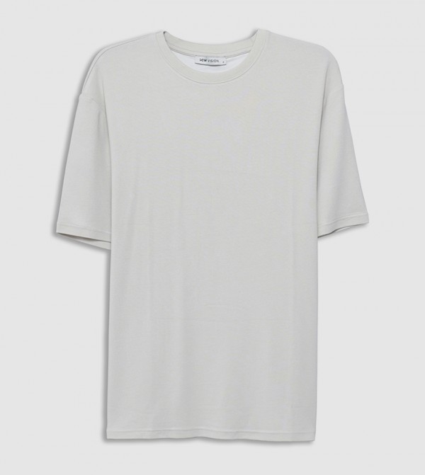 Solid Crew Neck T-Shirt