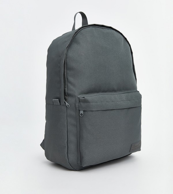 Zip-Closure Compartment Backpack