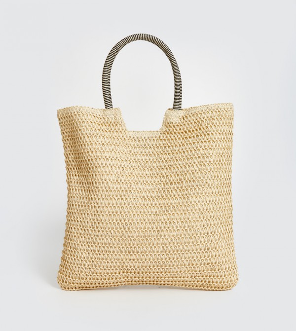 Straw Tote Bag