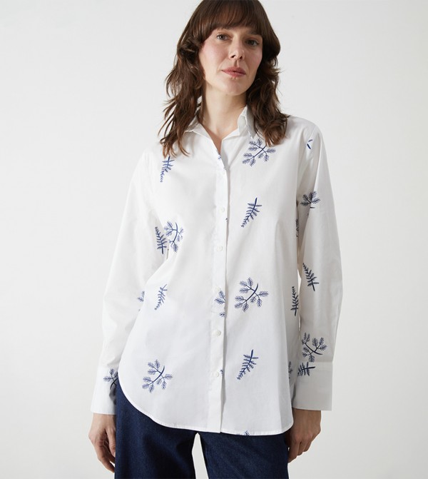 Floral Printed Long Sleeves Shirt