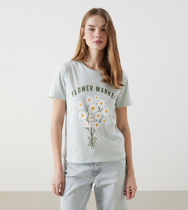 Printed Short Sleeves T-Shirt