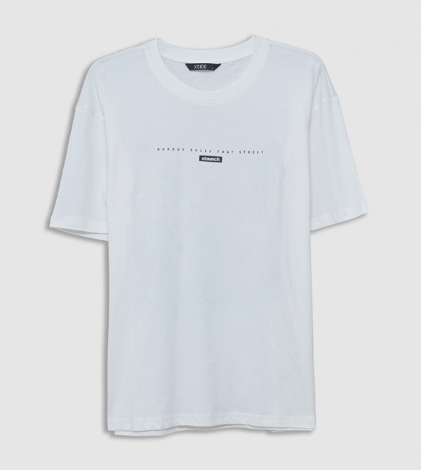 Printed Crew Neck T-Shirt