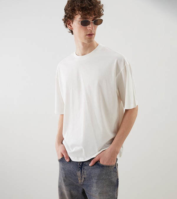 Solid Short Sleeves Casual T-Shirt