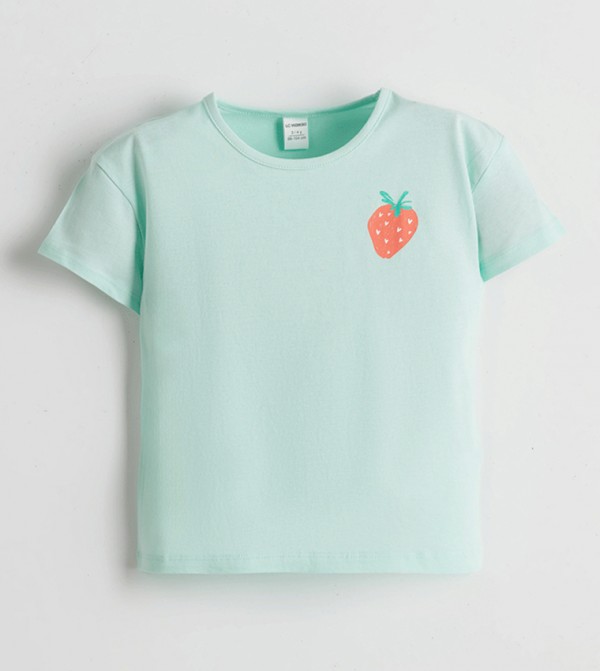 Printed Crew Neck T-Shirt