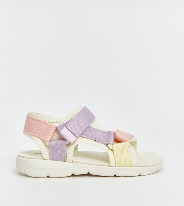 Color Block Casual Sandals