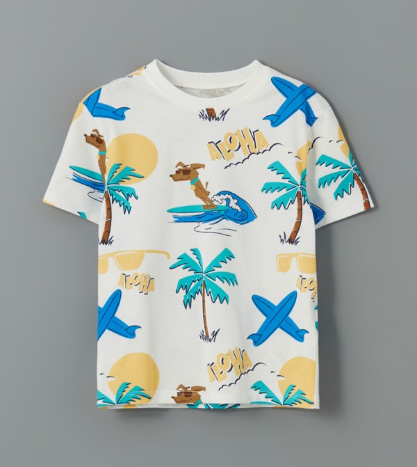 Printed Short Sleeves Shirt