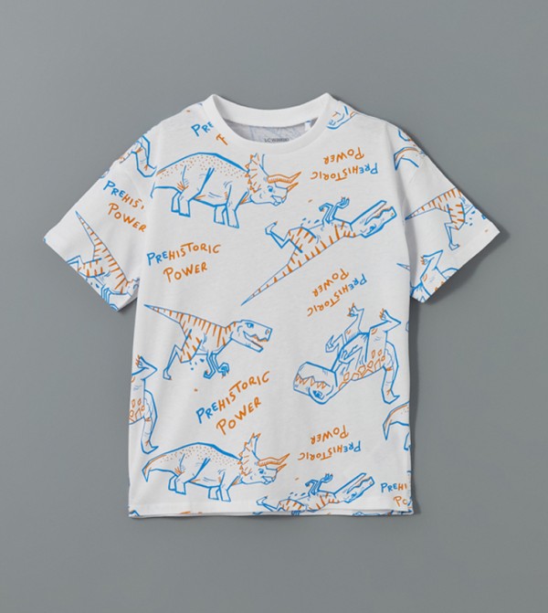 Printed Short Sleeves Shirt