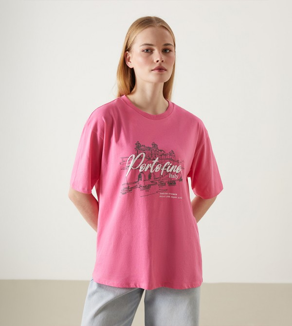 Printed Short Sleeves T-Shirt