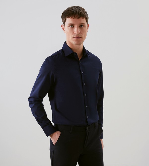 Solid Long Sleeves Shirt