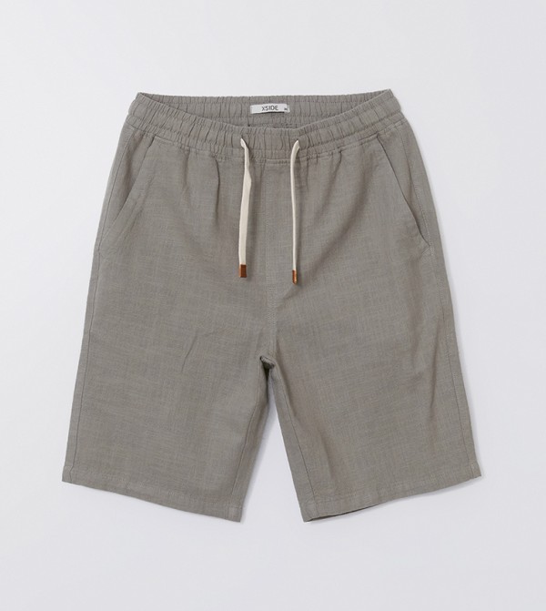 Drawstring Waist Shorts