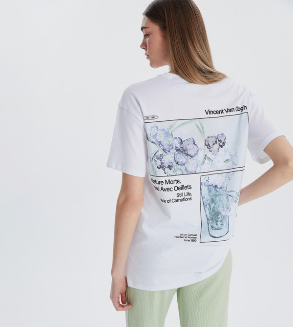 Vincent Van Gogh Printed T-Shirt