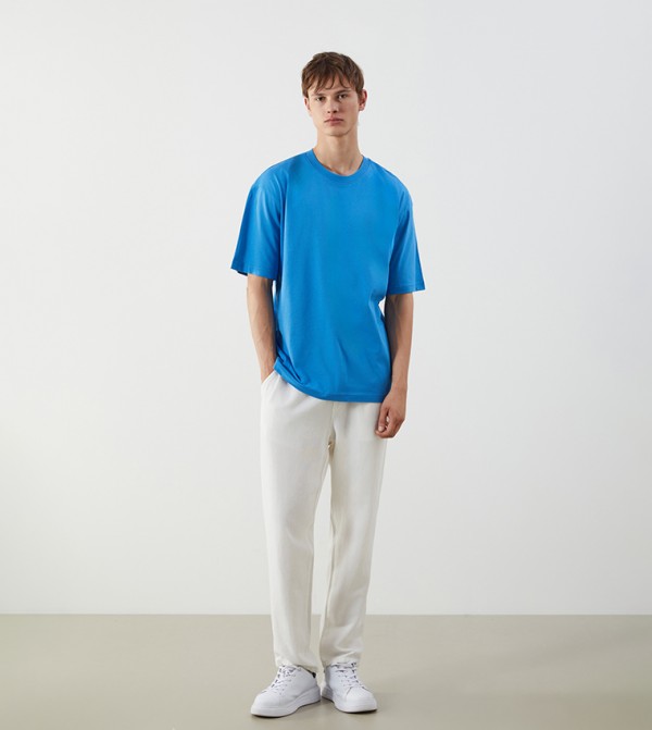 Solid Short Sleeves Oversized T-Shirt